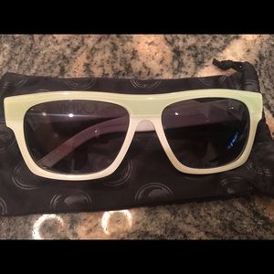 Green & White Dragon Viceroy Sunglasses